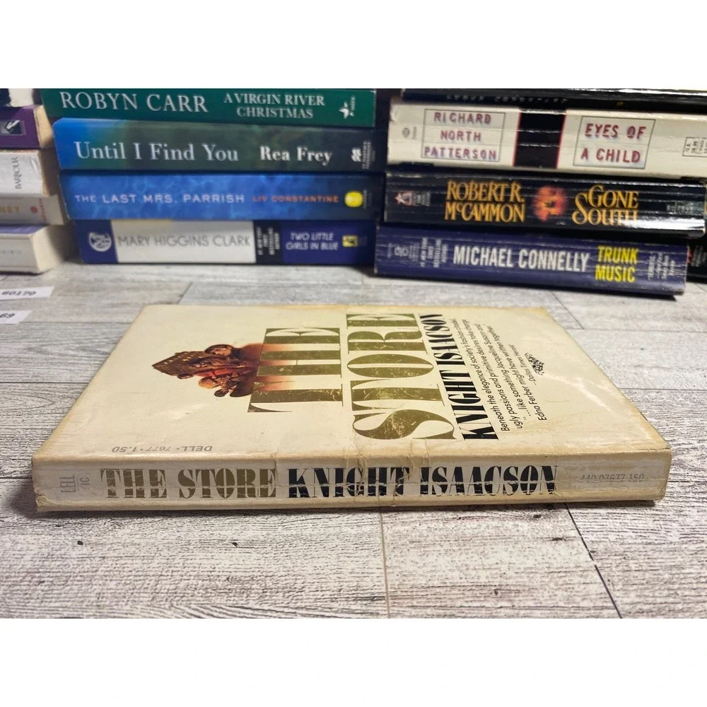 The Store by‎ Knight Isaacson 1975 Vintage Dell Paperback Fashion Drama Novel